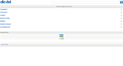 Desktop Screenshot of m.clickbd.com