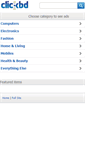 Mobile Screenshot of m.clickbd.com